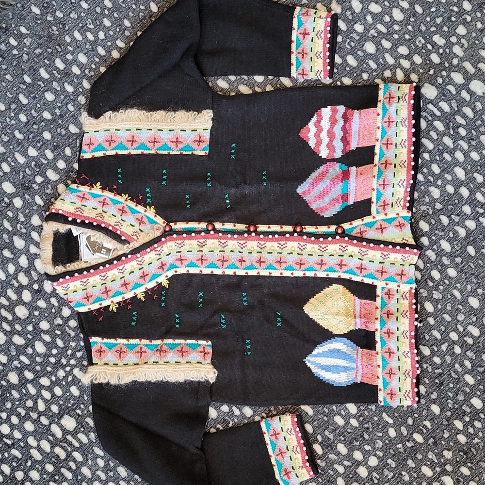SALE!! Vintage Storybook Knits "St Basil" Sweater NWT!